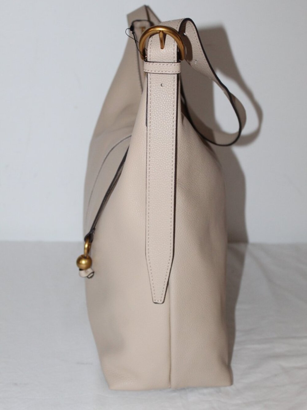 NWT Rag & Bone Williamsburg Hobo Shoulder Bag Oat Leather - Picture 6 of 13